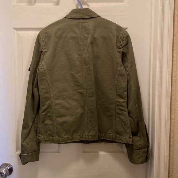 Women’s J Crew Green Utility Jacket - Small - Picture 8 of 12